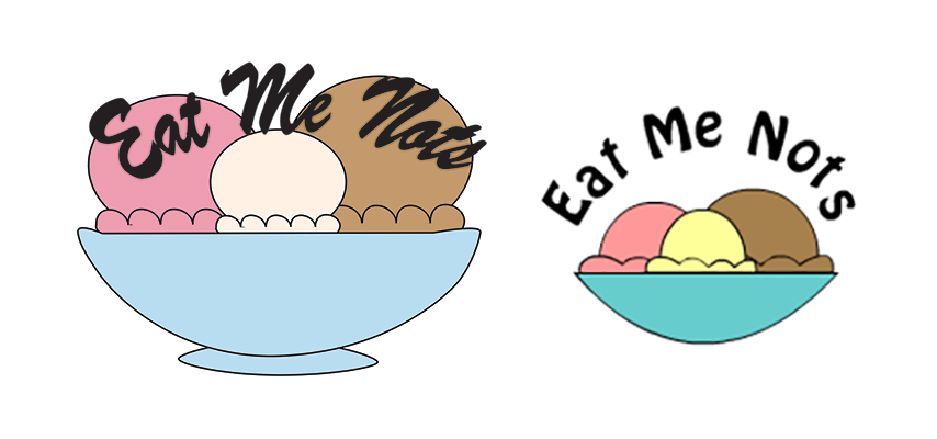 Logo process of Eat Me Nots