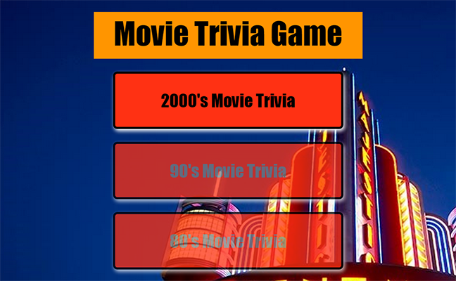 Movie trivia home screen thumbnail